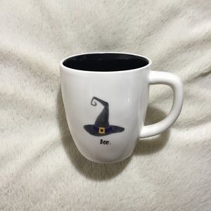 Rae Dunn BOO Black Colored Halloween Mug NWT New